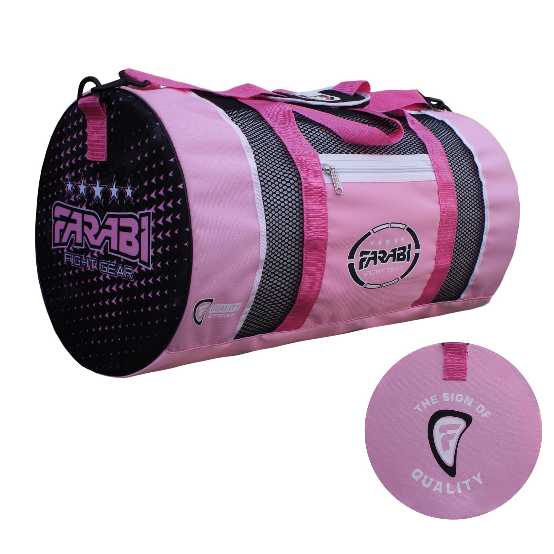 Farabi Gym Fitness Workout Bag - MMA & Boxing Training Gear Holdall - Durable Sports Duffel for Gym, Travel & Martial Arts Training