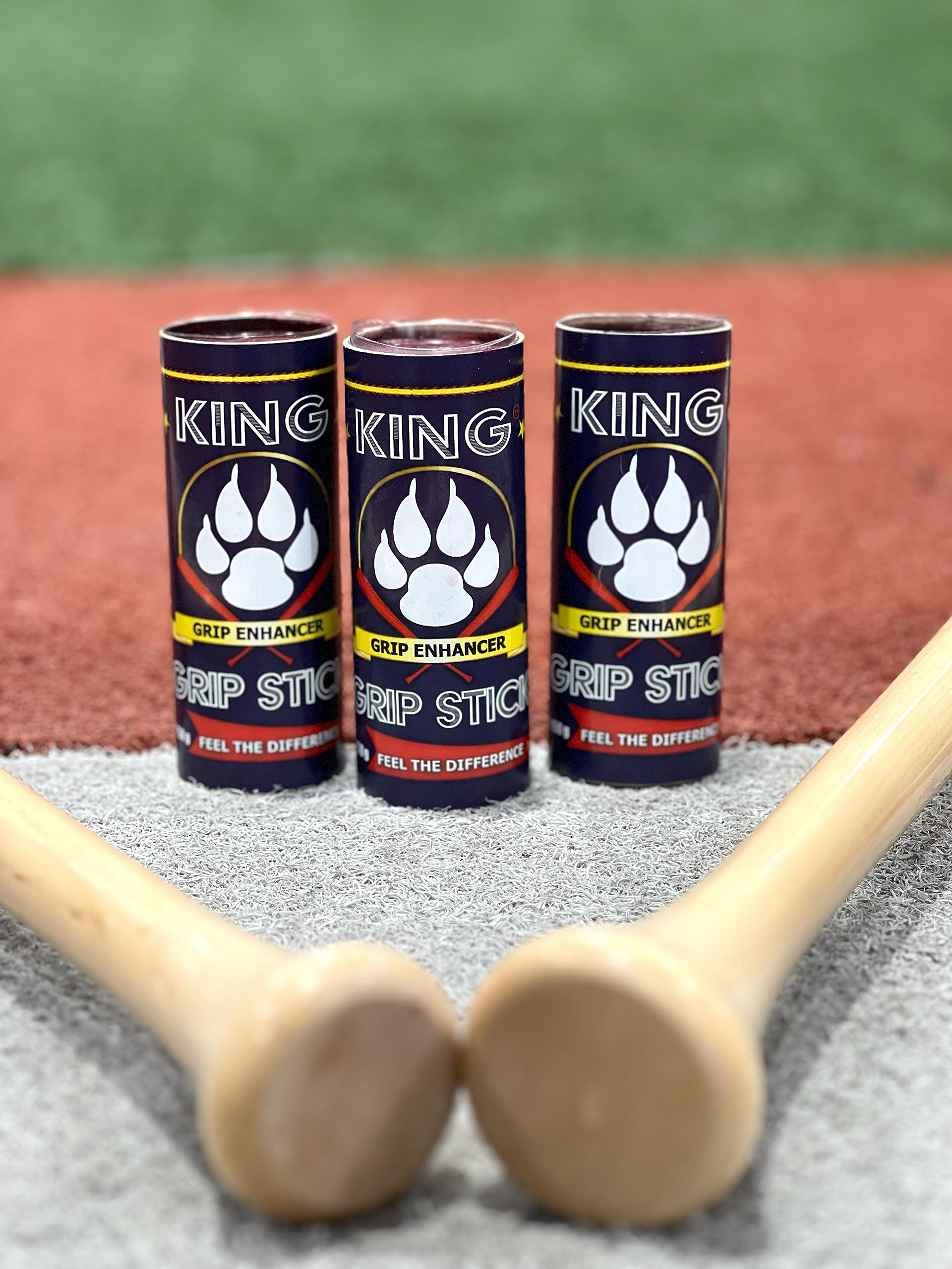 5.29 oz Pine Tar Bat Grip Stick - Professional Baseball & Softball Grip Enhancer with Natural Wax Formula - Improves Bat Control & Reduces Slippage - Perfect for Training, Games & Outdoor Sports Activities