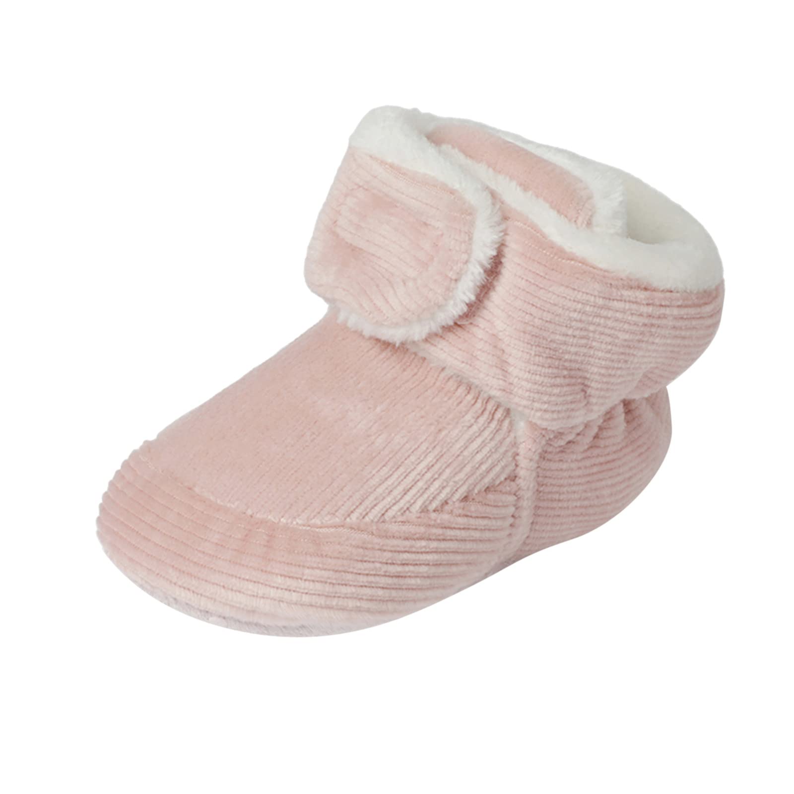Toddler Winter Boots - Warm Plush Snow Shoes for Baby Girls & Boys - Indoor & Outdoor Play