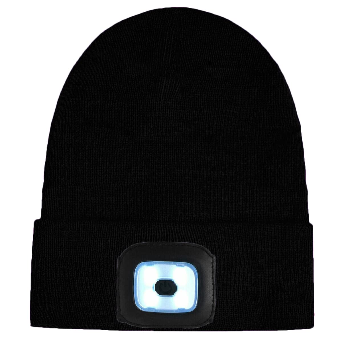 LED Light Up Winter Beanie for Kids Ages 5-12 - Warm Knit Hat with Fun Flashing Lights for Boys & Girls - Perfect for Cold Weather, Outdoor Play & Holiday Parties