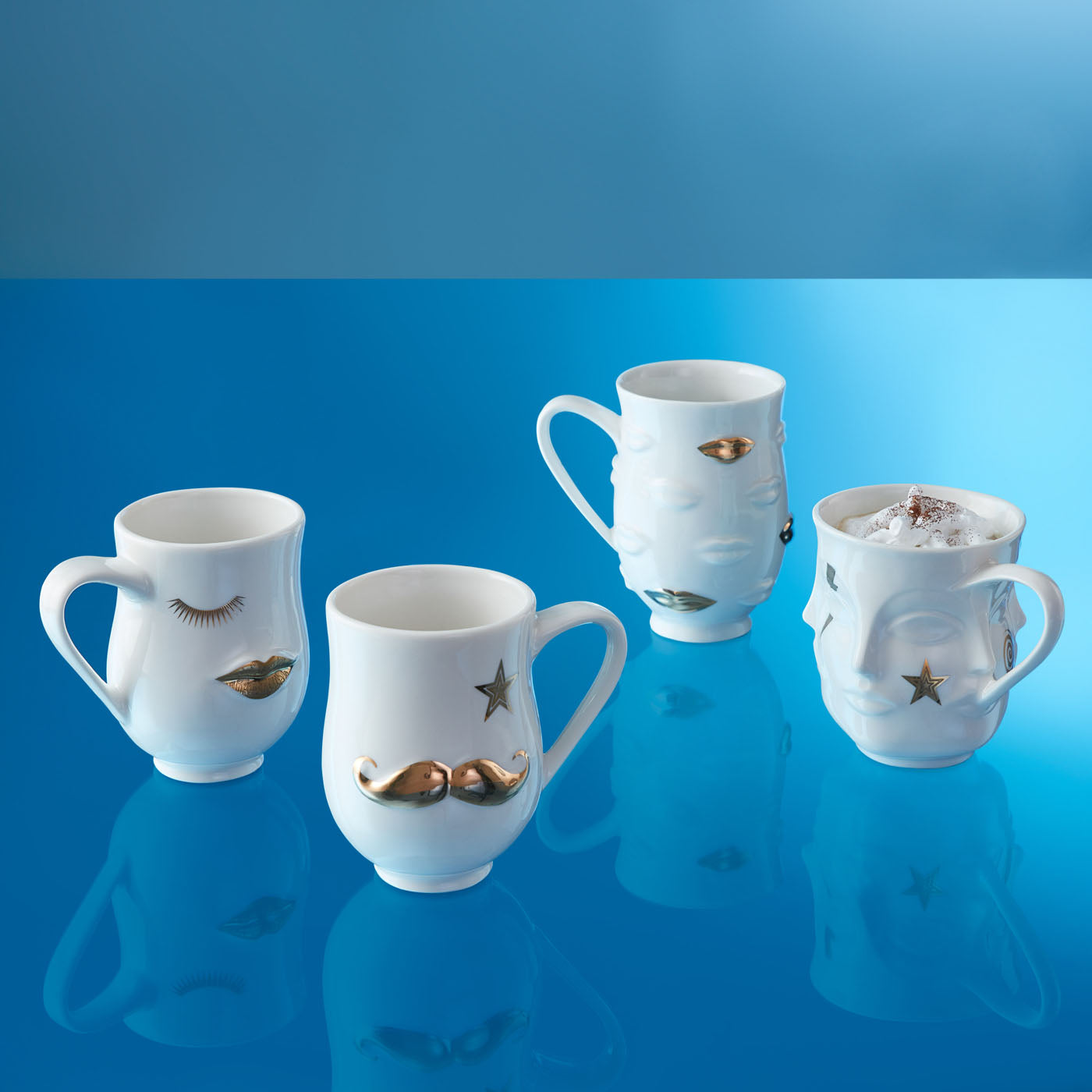 Gilded Gala Mug - Elegant Gold-Plated Coffee Cup for Tea & Hot Drinks - Perfect for Parties, Gifts & Home Decor