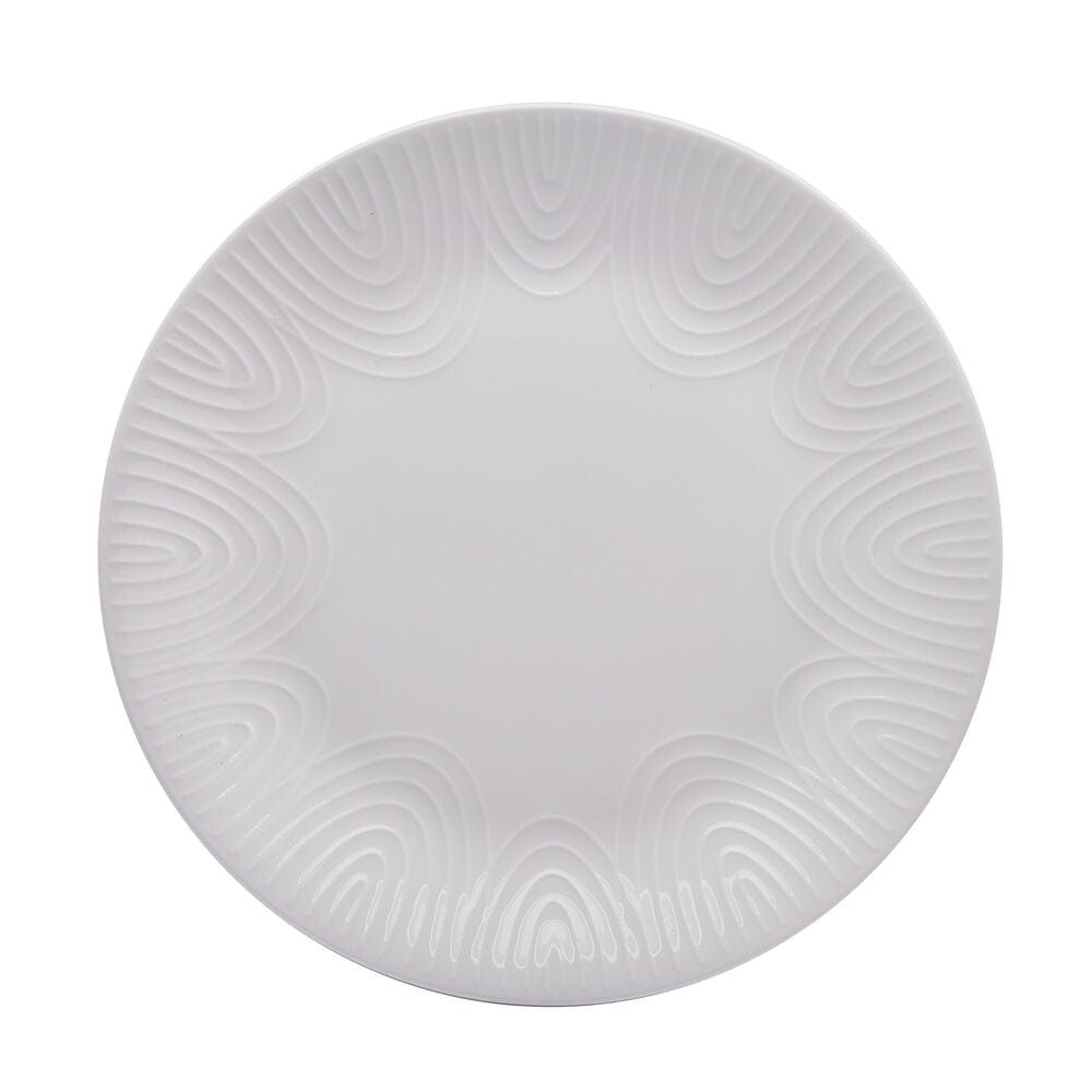 40-Piece Catalina Dinnerware Set - Service for 8 - Elegant Porcelain Plates, Bowls & Mugs - Perfect for Family Dinners, Entertaining Guests & Holiday Gatherings