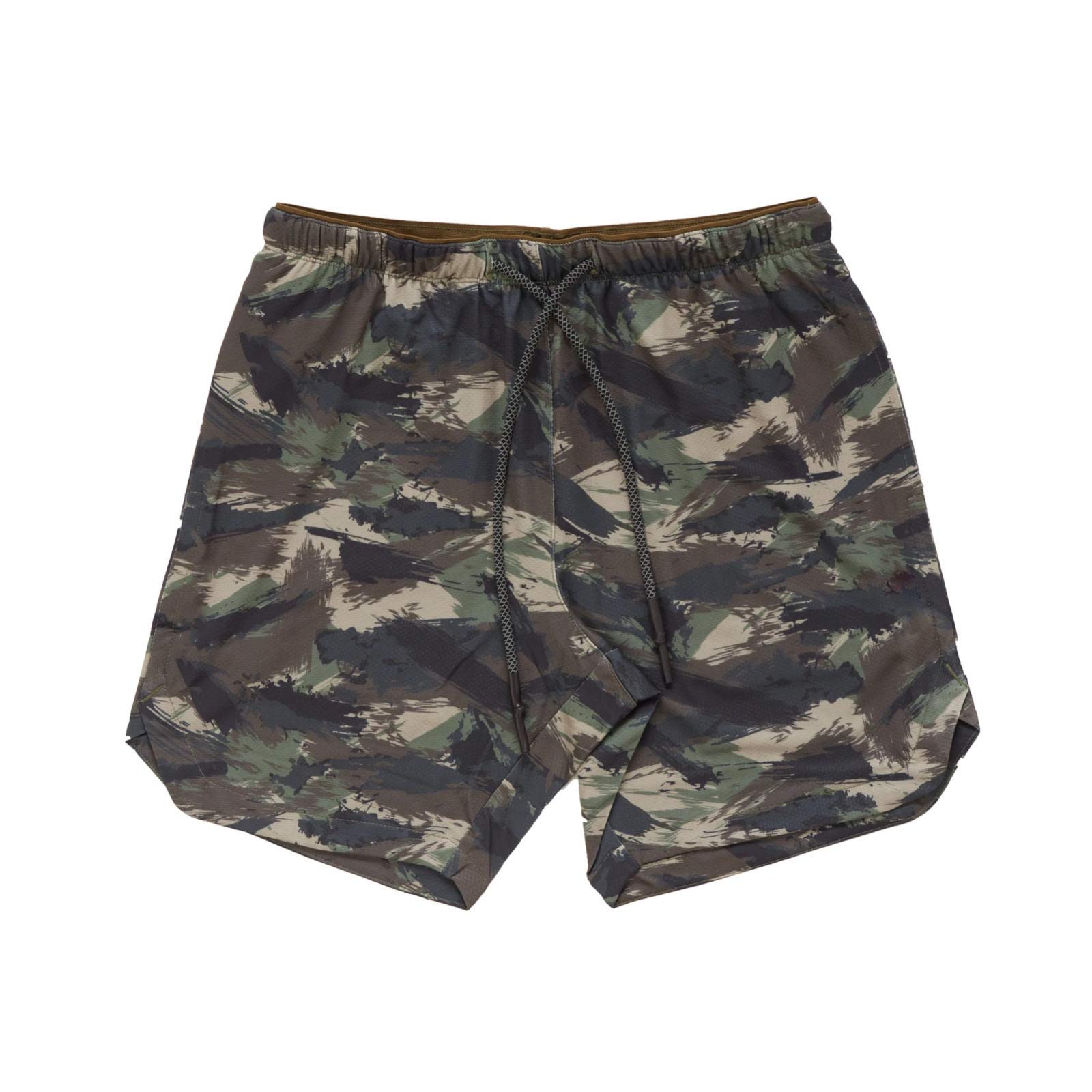 Men's Camouflage Printed Quick Dry Workout Shorts - Lightweight Gym Shorts with Pockets for Running, Training & Outdoor Activities