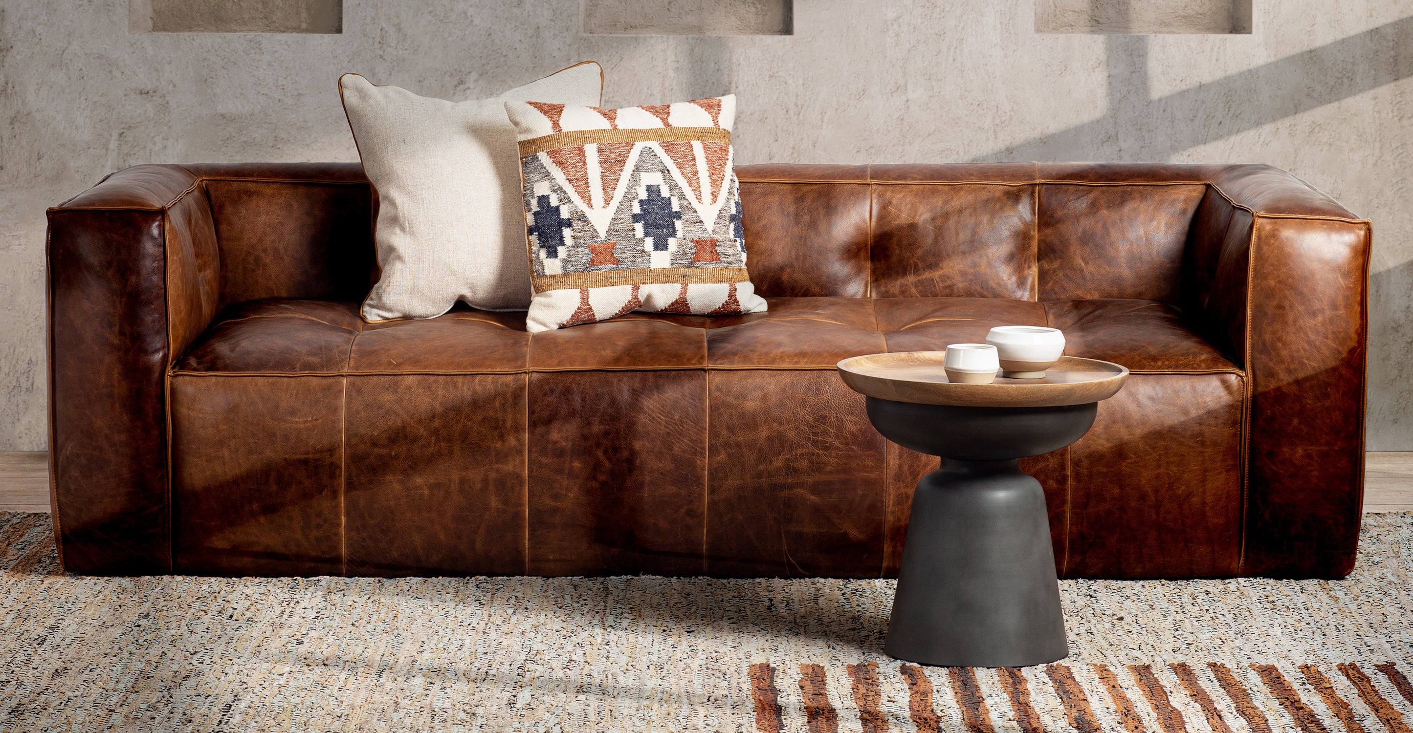 Modern Capa Sofa - Comfortable 3-Seater Couch for Living Room, Lounge & Office - Soft Fabric Upholstery with Sturdy Wooden Frame - Perfect for Relaxing, Entertaining & Small Spaces