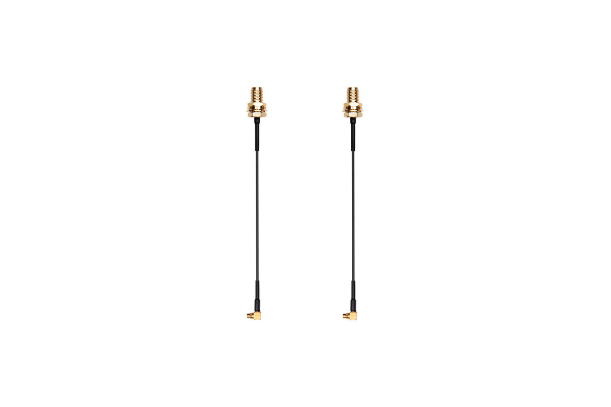 DJI FPV Drone Part 07 Air Unit MMCX to SMA Right Angle Cable - High-Speed Data Transmission for FPV Racing & Aerial Photography