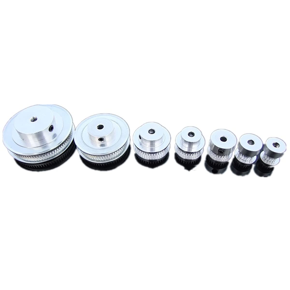 1PCS Aluminum Alloy Timing Belt Pulley 20 Teeth 4mm Bore XL Synchronous Wheel - Replacement Part for 3D Printers, CNC Machines & DIY Robotics Projects