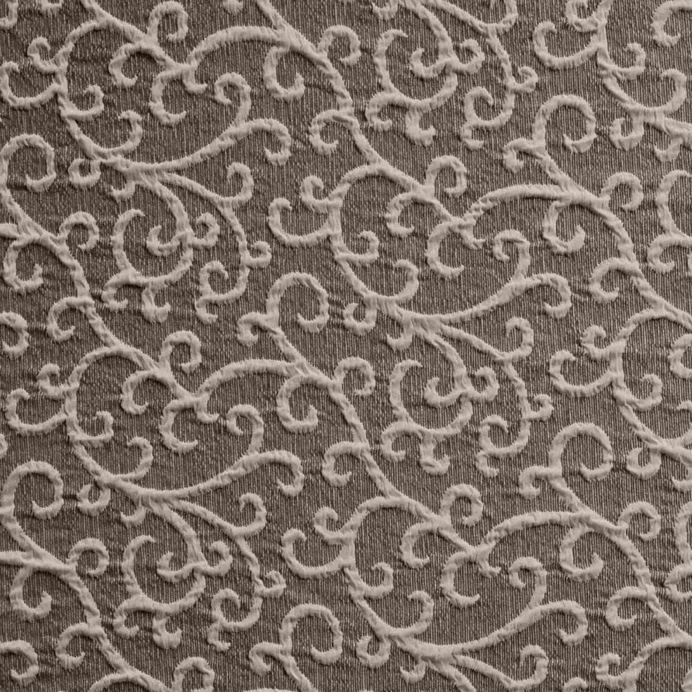Medium Ottoman Slipcover - Jacquard 3D Collection | Stylish Furniture Cover for Living Room, Bedroom & Office Decor