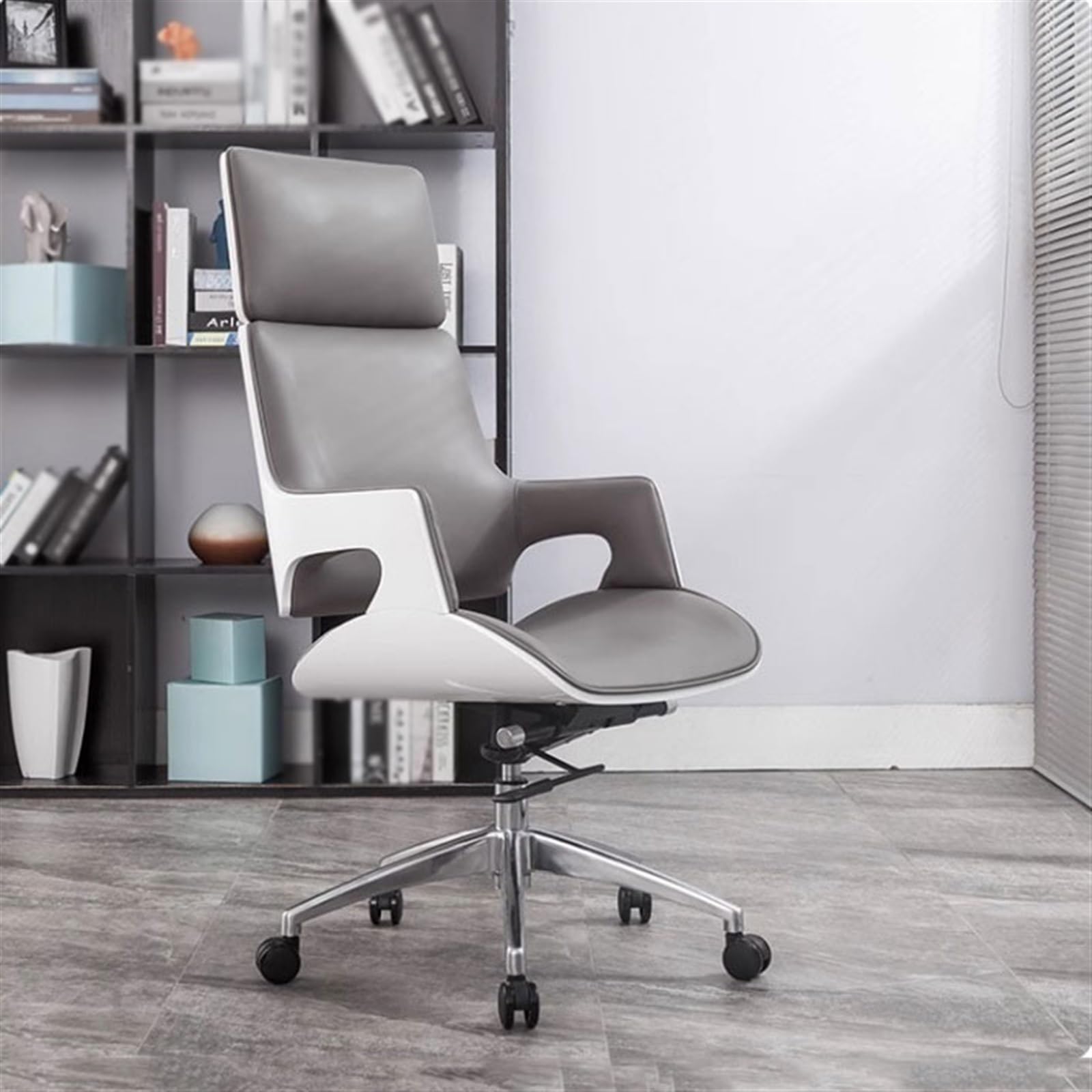 Ergonomic Modern Office Chair - Adjustable Rotating Desk Chair with Lumbar Support for Home, Conference & Staff Use - Perfect for Work, Gaming & Study