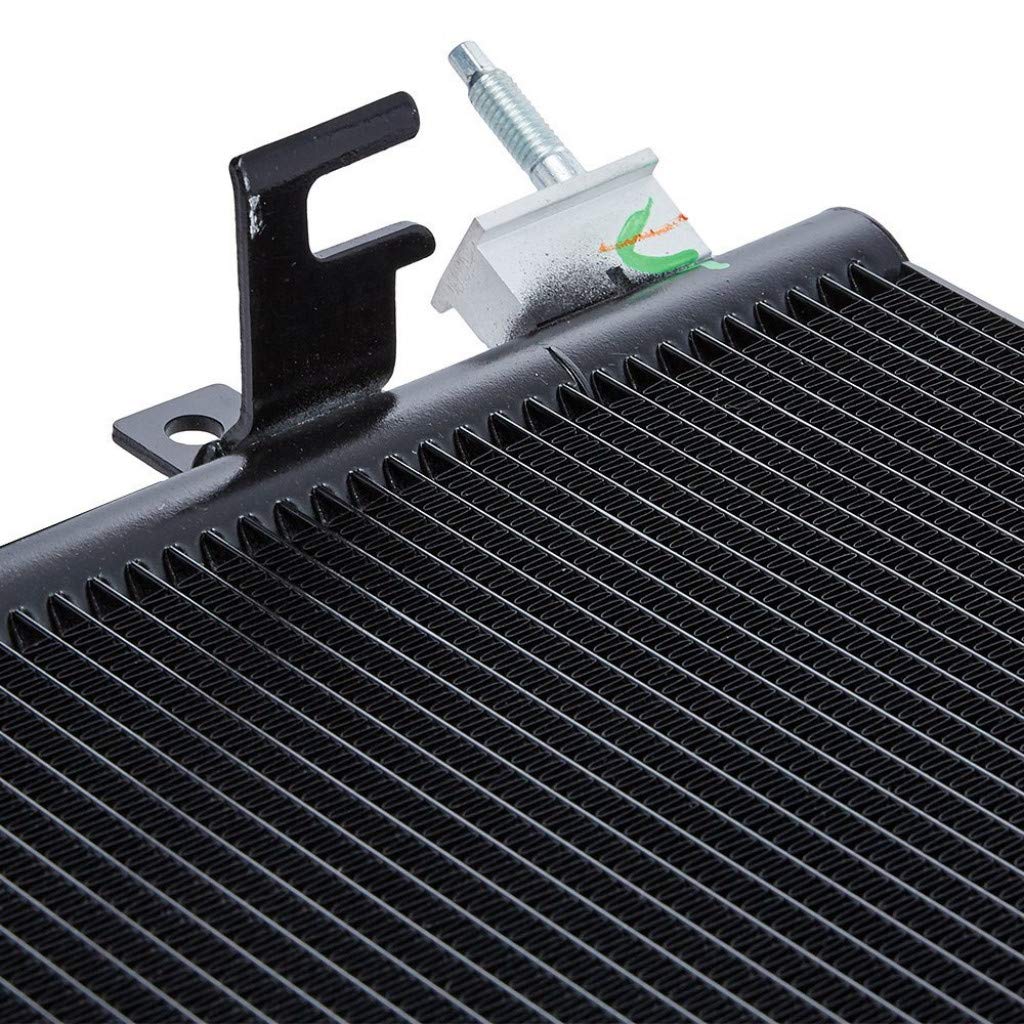 Heavy Duty A/C Condenser with Transmission Oil Cooler for 2011-2019 Chrysler 300 & Dodge Charger - Replaces CH3030244, 68085784AA - Perfect for Summer Cooling & Long Road Trips