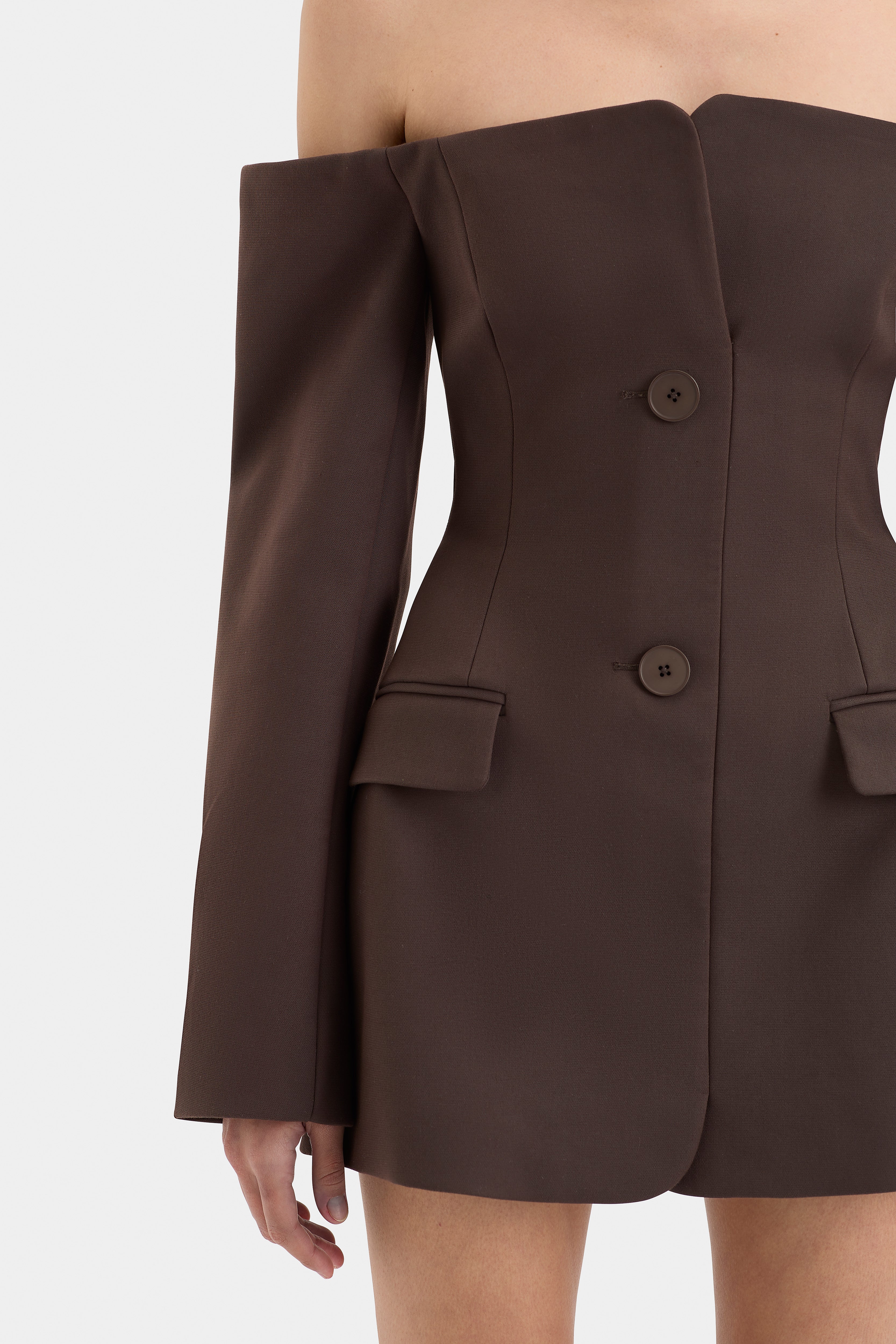 Sandrine Tailored Mini Dress for Women - Elegant Fitted Party Cocktail Dress | Perfect for Weddings, Date Nights & Special Occasions