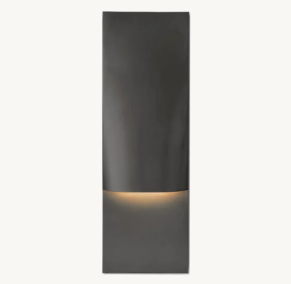 Modern Vertical Rectangular Wall Sconce - Sleek LED Light Fixture for Bedroom, Living Room & Hallway - Dimmable Indoor Lighting with Adjustable Arms - Perfect for Home Decor & Ambient Lighting