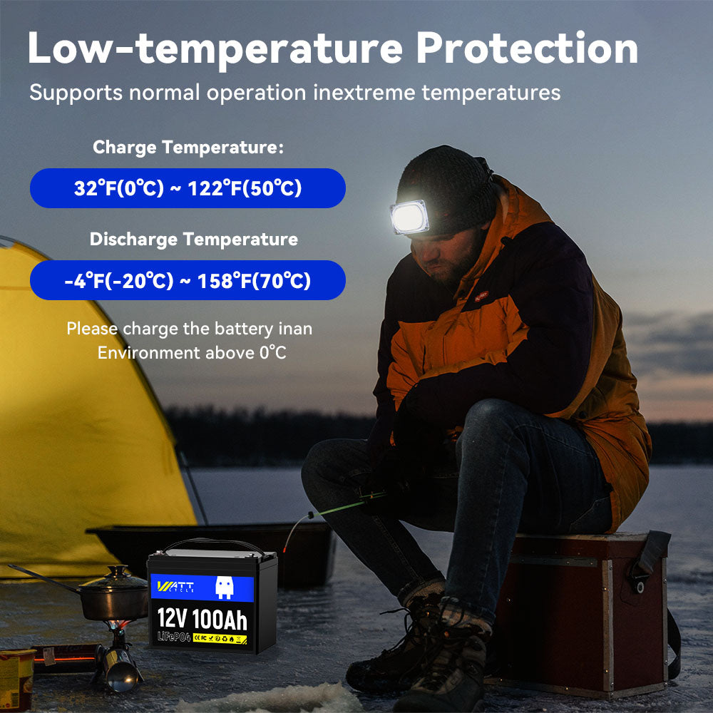 48V 100Ah Group 24 LiFePO4 Lithium Iron Phosphate Battery - Deep Cycle for Solar, RV, Marine & Off-Grid Power Systems