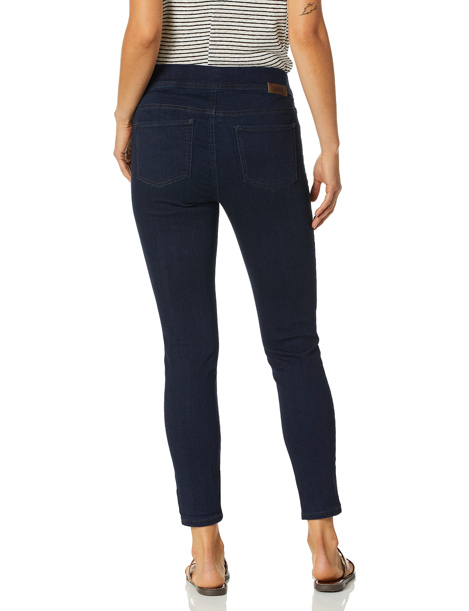 Jag Jeans Women's Chloe Stretch Denim Pull-On Leggings - Comfortable High Waist Skinny Jeans for Casual Wear & Everyday Outfits