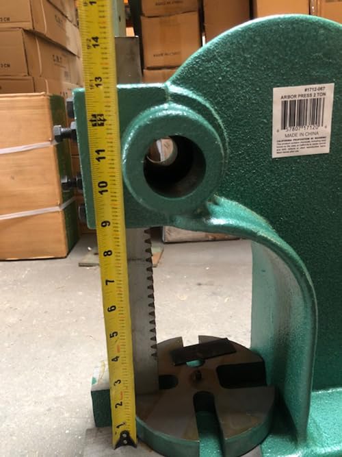 2 Ton Heavy Duty Manual Arbor Press - 8.5