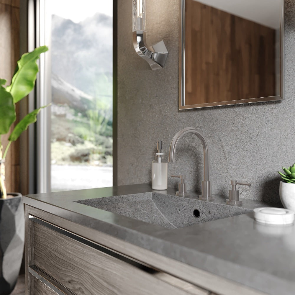 ZLINE Emerald Bay Widespread Bathroom Faucet in Brushed Nickel - 8