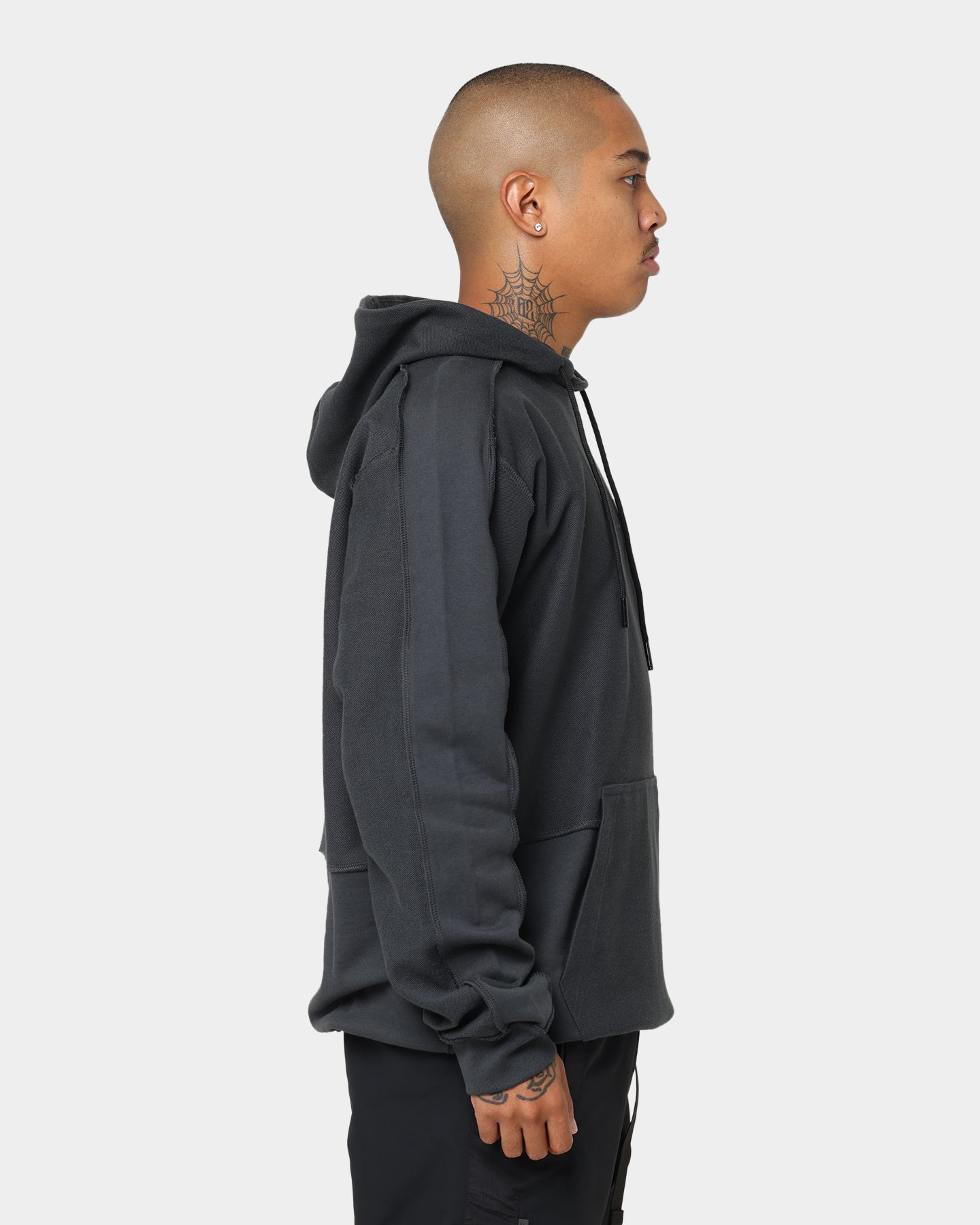 Adidas Loopback Hoodie Carbon - Men's Lightweight Pullover Hooded Sweatshirt for Running, Gym & Casual Wear