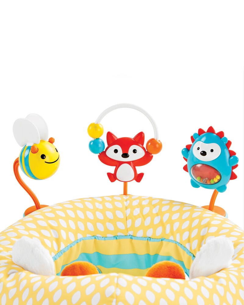 Skip Hop 2-in-1 Activity Floor Seat for Babies | Convertible Play & Feeding Chair | Perfect for Tummy Time, Playtime & Mealtime at Home or Daycare