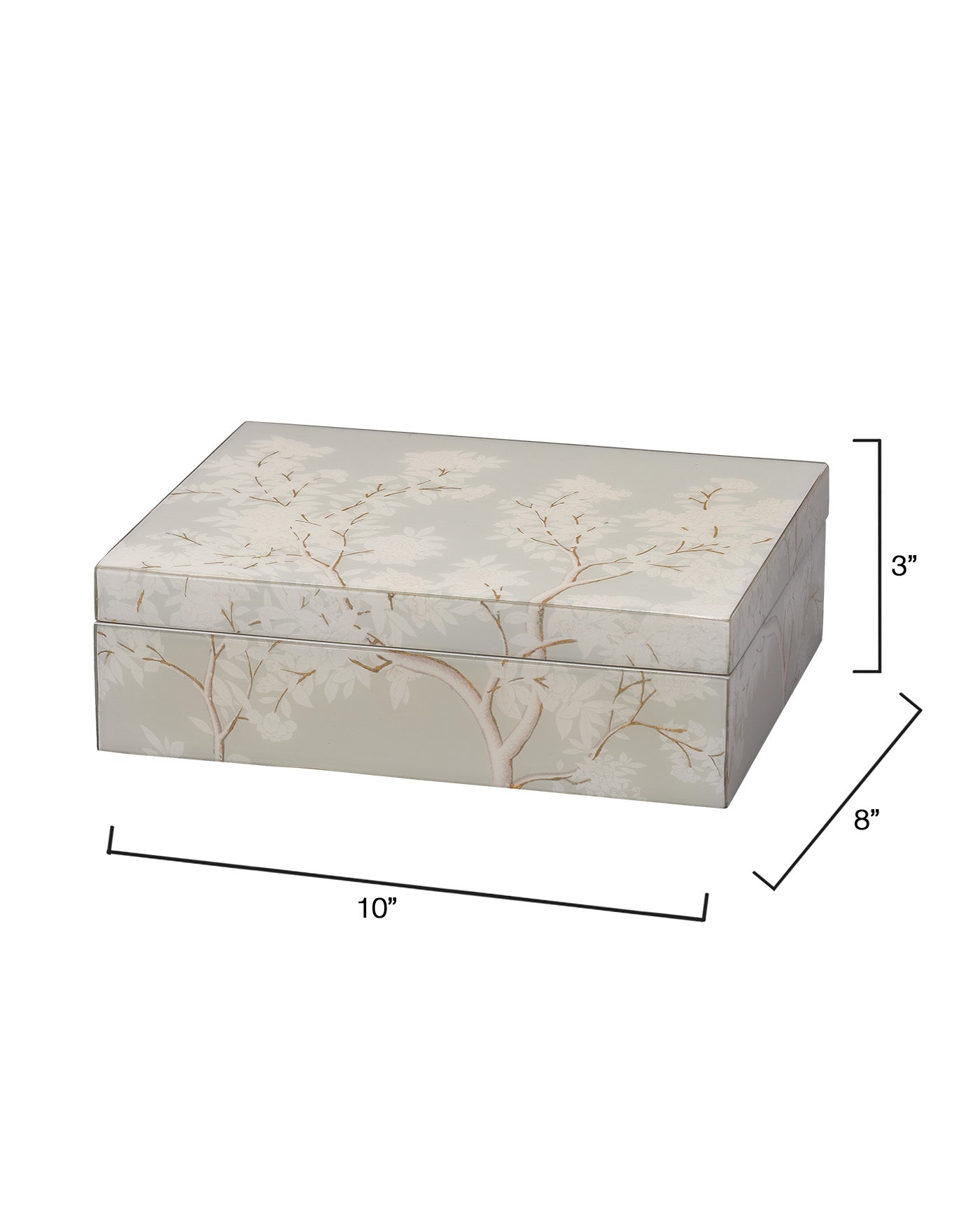 Grey Garland Box for Home Decor - Perfect for Christmas, Weddings & Party Decorations