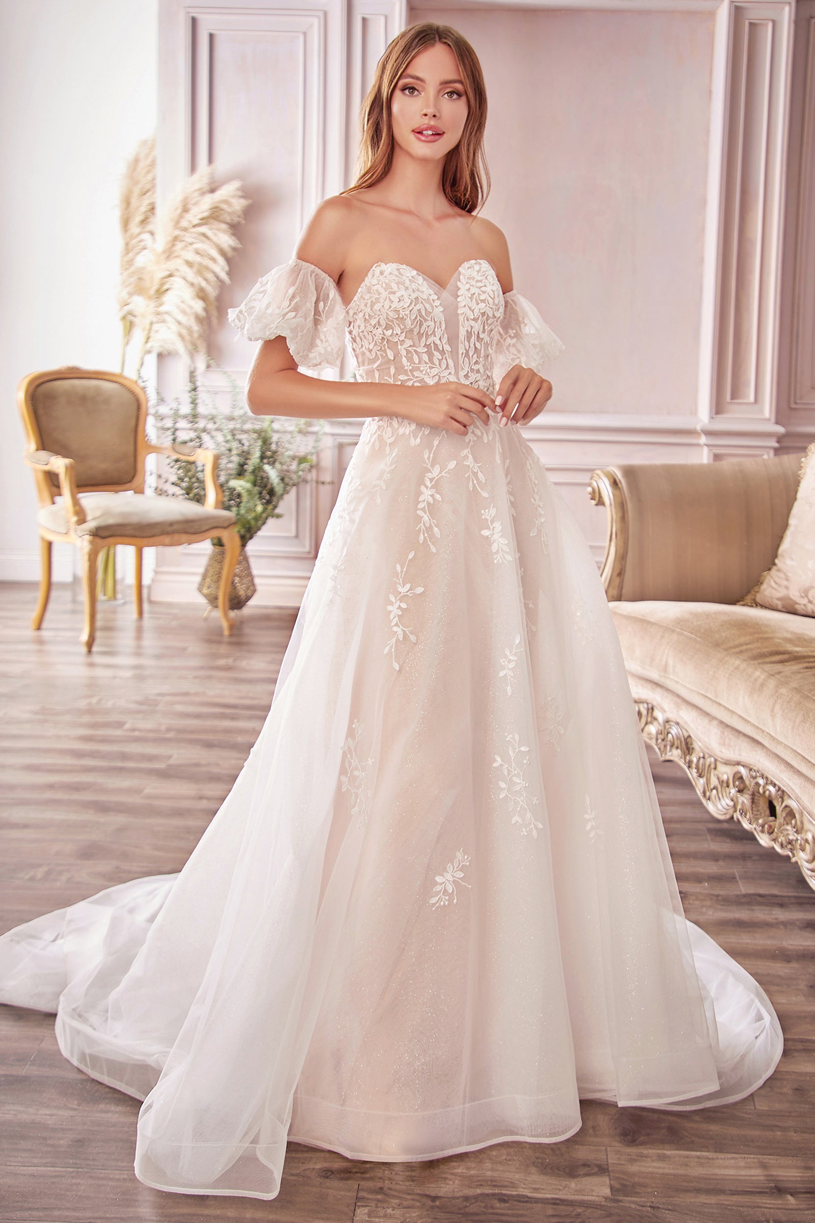 Andrea & Leo WILLOW BRIDAL GOWN A1014 - Elegant Wedding Dress for Brides, Perfect for Church Ceremonies & Beach Weddings