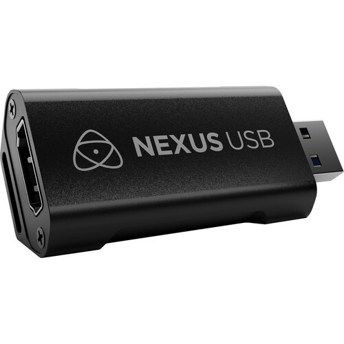 Atomos Nexus HDMI to USB 3.0 Video Capture Converter - 4K 60fps Streaming Device for Gaming, Live Broadcast & Video Conferencing