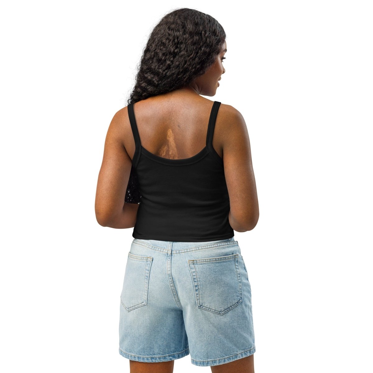 Clarity Hits Harder - Women's Micro Rib Tank Top | Soft Stretchy Fit for Yoga, Workouts & Casual Wear