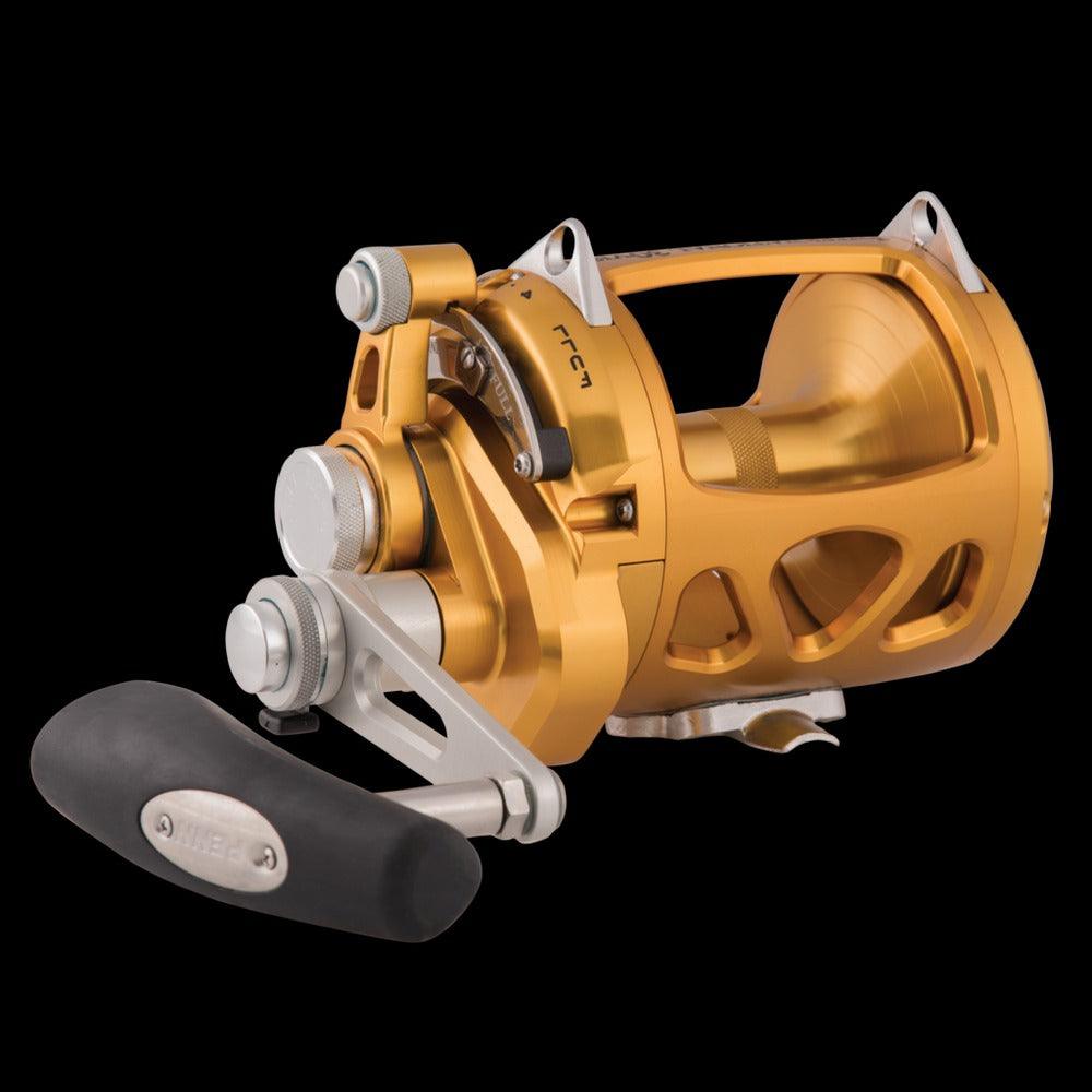 Penn International VISW 2 Speed Lever Drag Fishing Reels - Saltwater & Freshwater Game Fishing for Tuna, Marlin & Big Game Fish