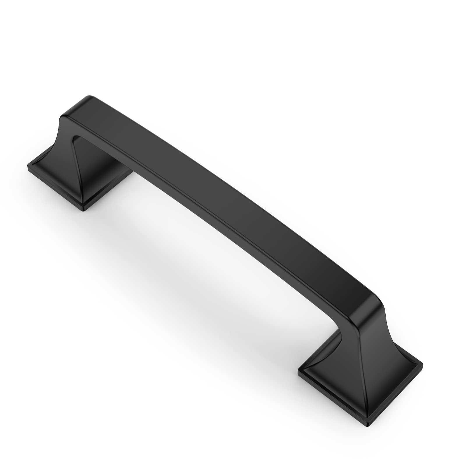 Asidrama 20 Pack 3.75 Inch (96mm) Matte Black Cabinet Handles - Durable Kitchen & Bathroom Drawer Pulls for Cabinets, Dressers, Cupboards & Furniture Hardware (Perfect for Modern Home & Office Renovation)