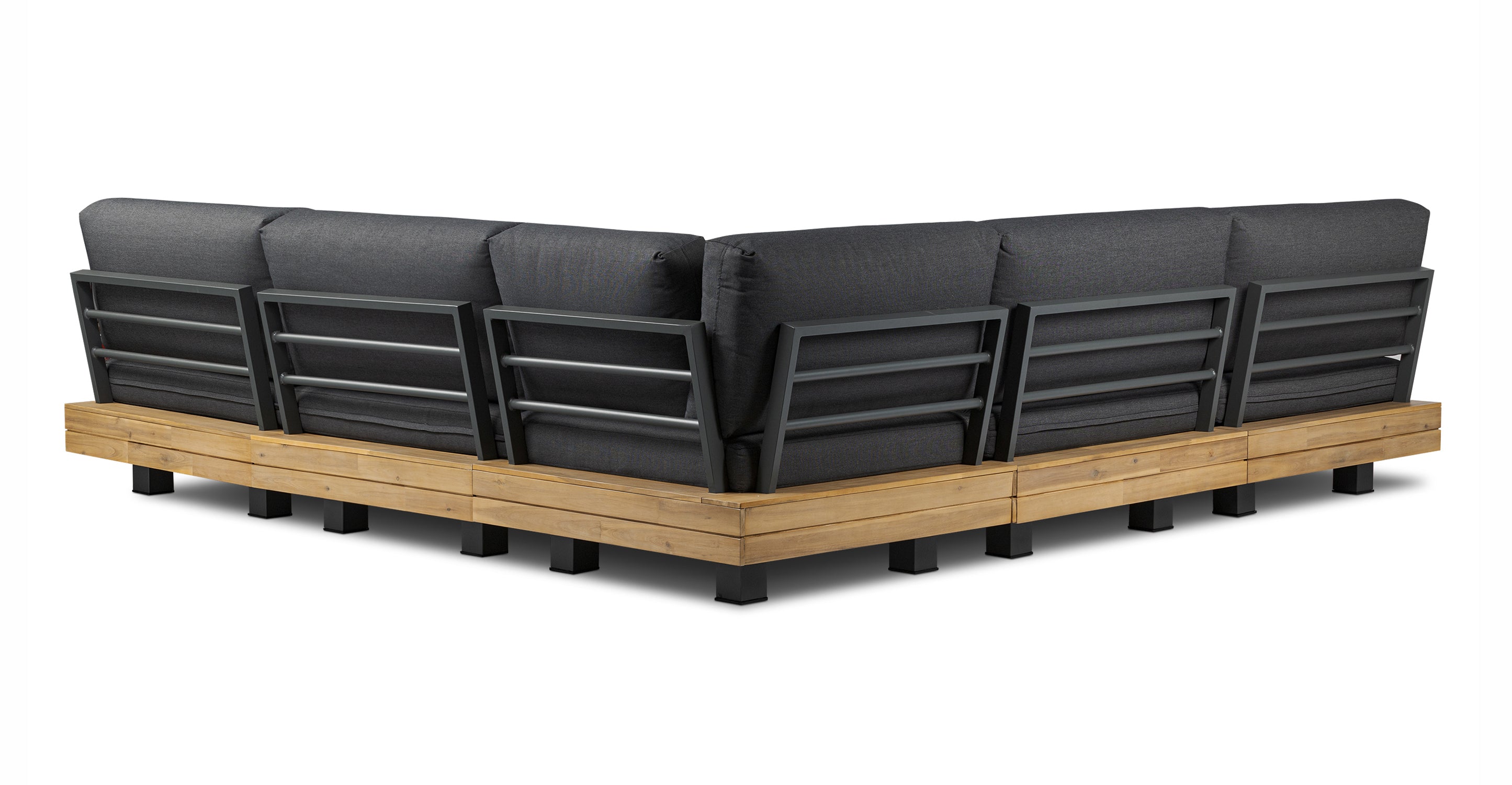 Celenza Modular Full Corner Sectional Sofa Set with Coffee Table - Modern L-Shaped Couch for Living Room, Family Room & Home Theater - Comfortable & Stylish Furniture for Relaxing & Entertaining
