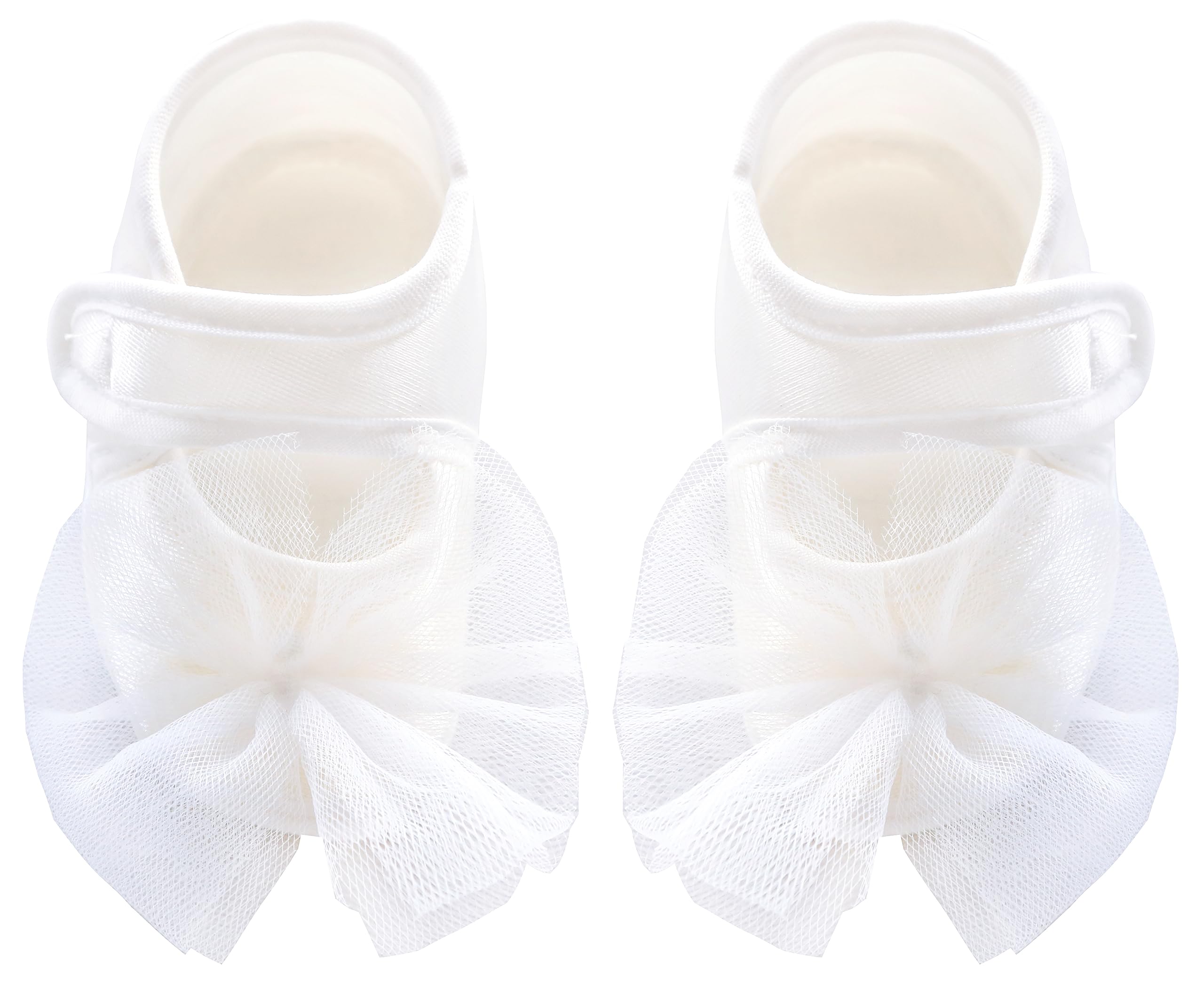 Lilax Baby Girl Tulle Princess Tutu Wedding Dress 3-Piece Set with Matching Shoes & Headband - Perfect for Birthday Parties, Photo Shoots, and Special Occasions