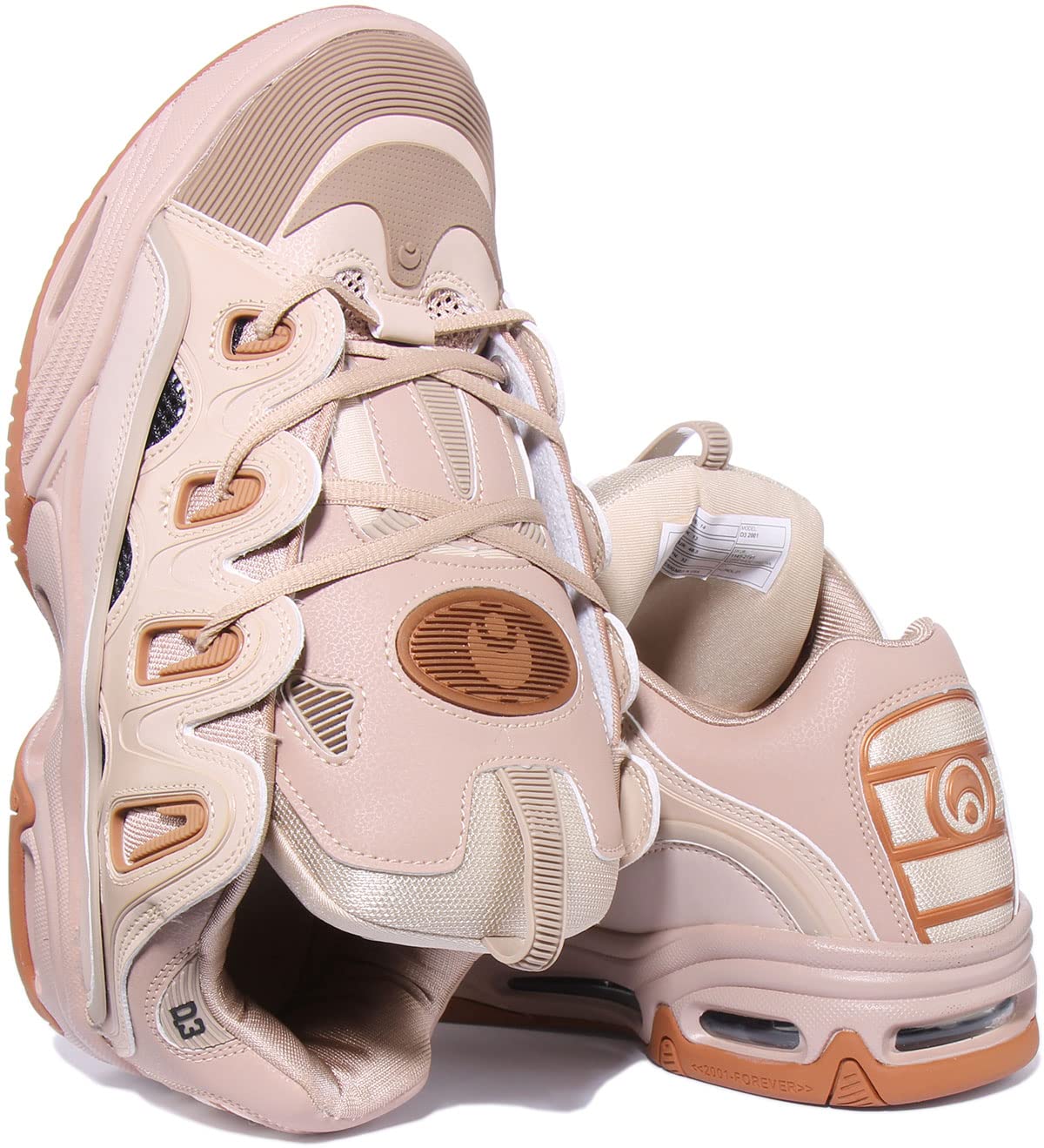 Osiris Men's D3 2001 Skate Shoes - Lightweight High-Performance Skateboarding Sneakers for Street & Park Skating