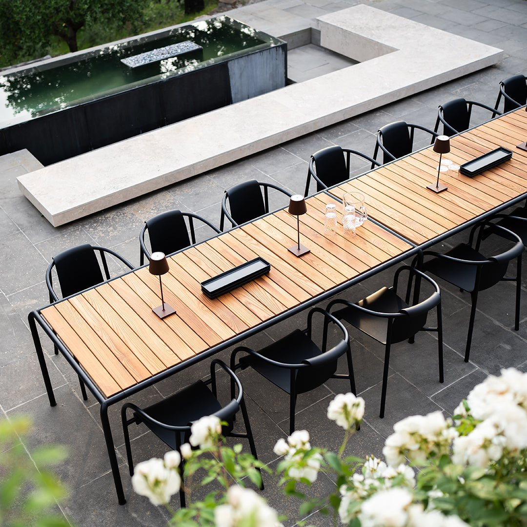 Avanti Outdoor Infinity Modular Table - Expandable Dining Table for Patio, Garden & Backyard - Perfect for Outdoor Entertaining & Family Gatherings