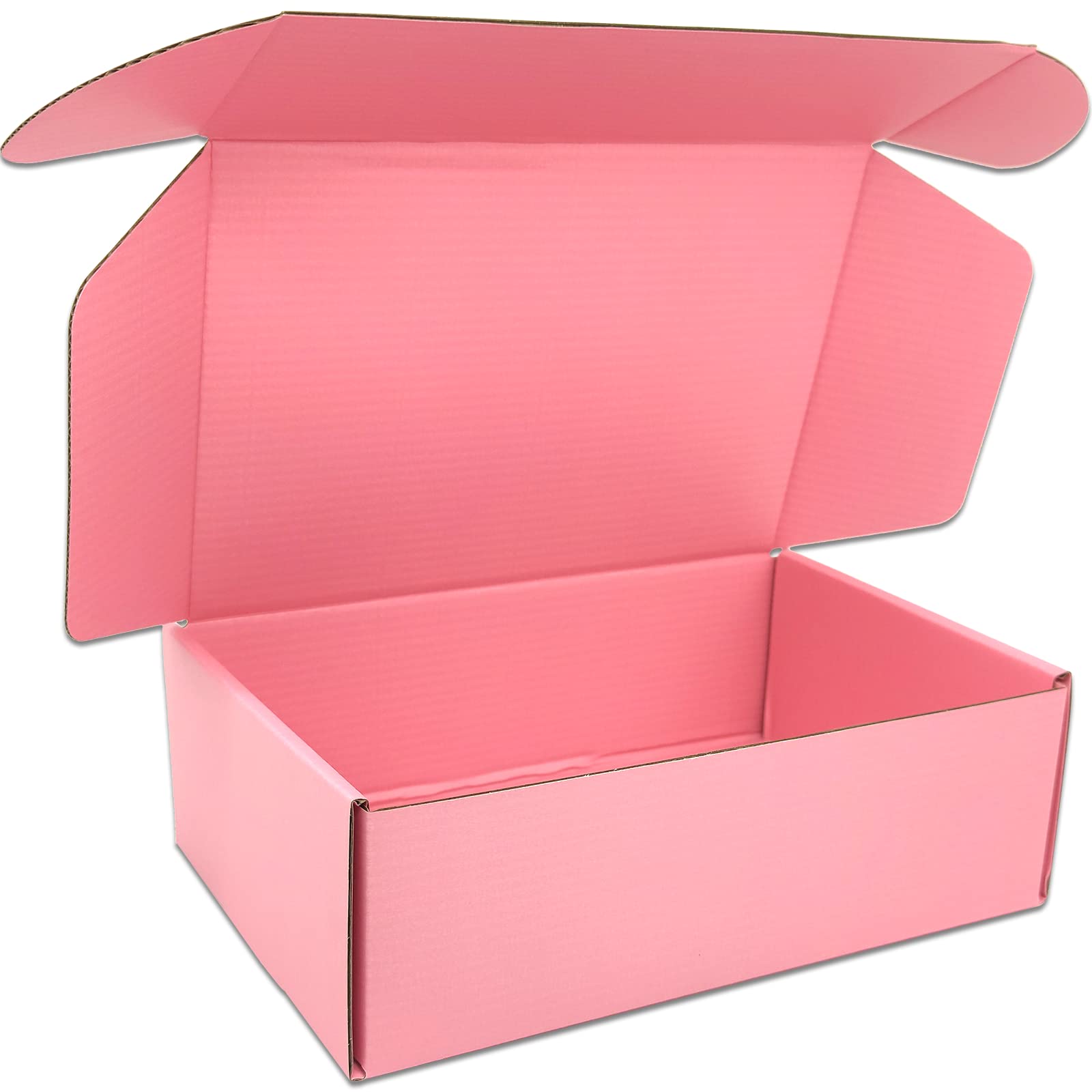 9x6x3 Pink Shipping Boxes - Set of 25 for Small Business | Perfect for Mailing & Ecommerce Packaging