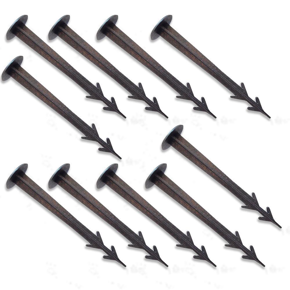 Pond Cover Netting Pegs - Set of 6 or 10 - Heavy Duty Garden Pond Protection for Leaves & Debris - Perfect for Koi Ponds, Water Features & Outdoor Fish Ponds