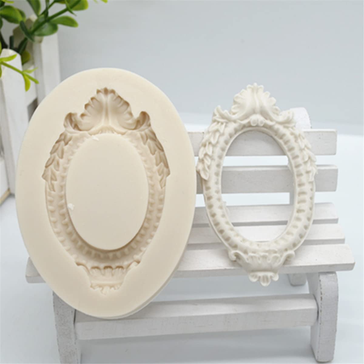 Resin Silicone Molds for Photo Frames, Cake Decorating & Fondant - Baking Tools & Pastry Accessories for DIY Crafts, Wedding Cakes & Home Kitchen Use