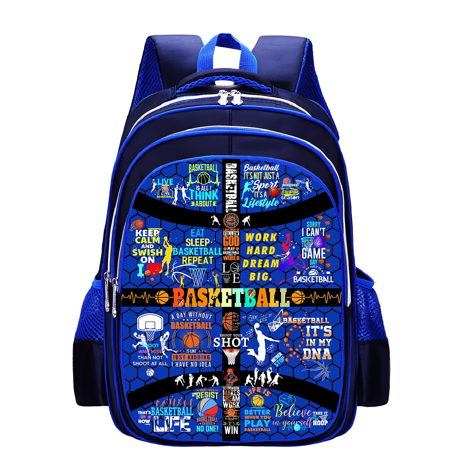 Basketball Backpack for Men & Women - Laptop Daypack for Travel & Hiking