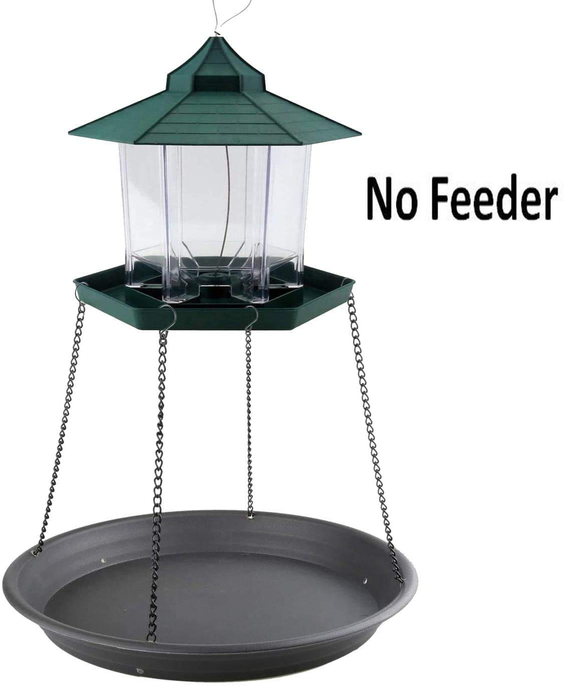 Premium Bird Seed Catcher Tray - Hanging Platform Feeder for Outdoor Backyard & Garden - Attracts Wild Birds While Reducing Seed Waste (No Feeder Included) - Perfect for Birdwatching, Nature Lovers & Eco-Friendly Gardens