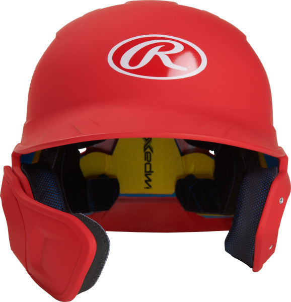 Rawlings Mach Matte Baseball Helmet with Extender - Matte Finish, Adjustable Fit for Youth & Adult Players - Perfect for Baseball, Softball, and Training Sessions