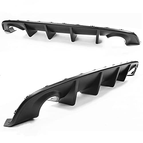 Scaller Fits 15-20 Dodge Charger SRT Rear Bumper Lip Diffuser Valance - OE Style PP Material - Perfect for Car Customization & Performance Enhancement
