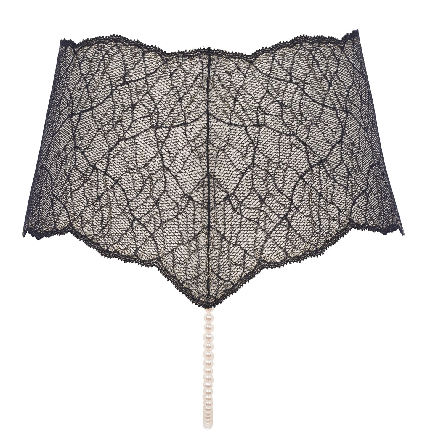Bracli Sydney Panty - Luxury Pearl Thong Lingerie for Women, Comfortable & Sexy Underwear, Perfect for Date Night & Special Occasions
