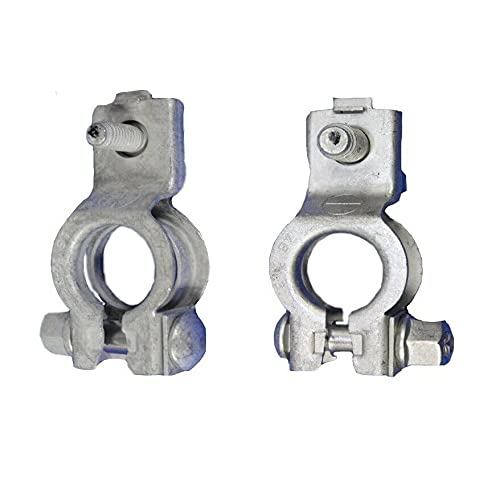 Jeep Dodge Chrysler Battery Terminals - 1 Positive & 1 Negative Car Battery Connectors for Reliable Power Connection | Perfect for Off-Roading, Daily Commuting & Vehicle Maintenance