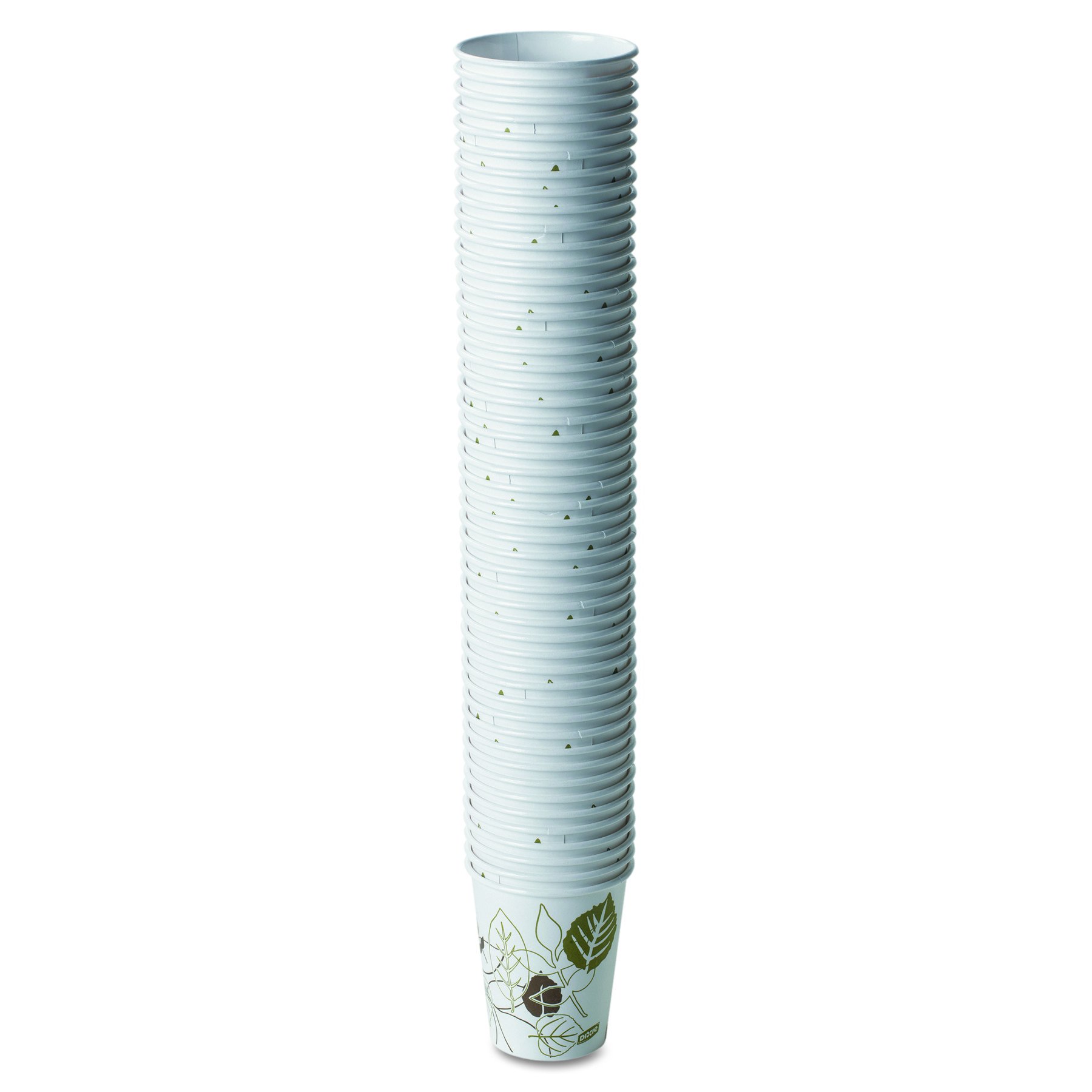 Dixie 2340PATH 10 oz Paper Hot Cups - Case of 1000 Disposable Coffee Cups for Office, Cafes & Events | Hot Beverage Drinkware for Tea, Coffee & Cocoa
