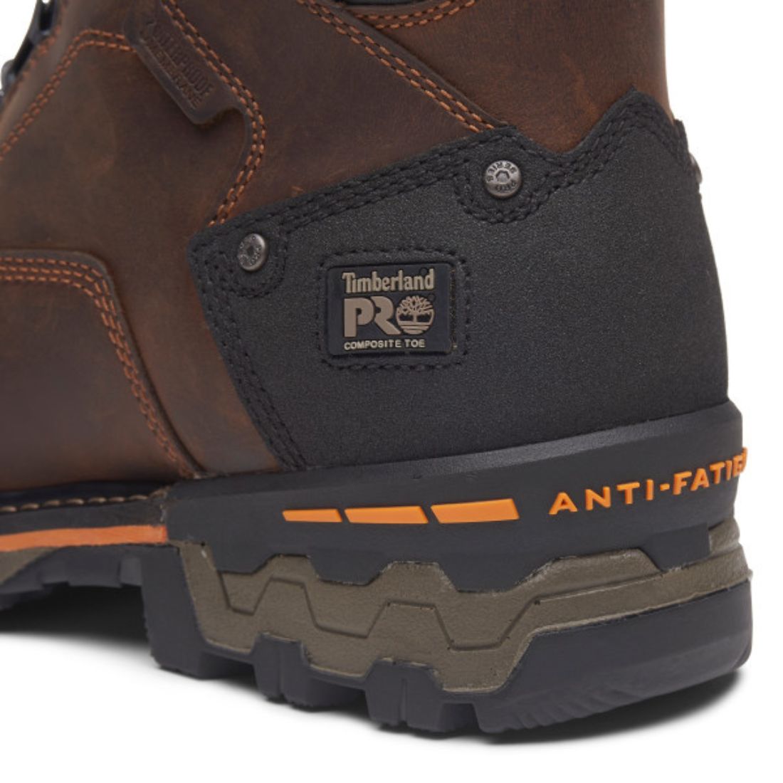 Timberland Pro Boondock BOA® Men's Waterproof Work Boots with Composite Safety Toe - TB0A66KYEM4 Brown | Ideal for Construction, Industrial & Outdoor Work