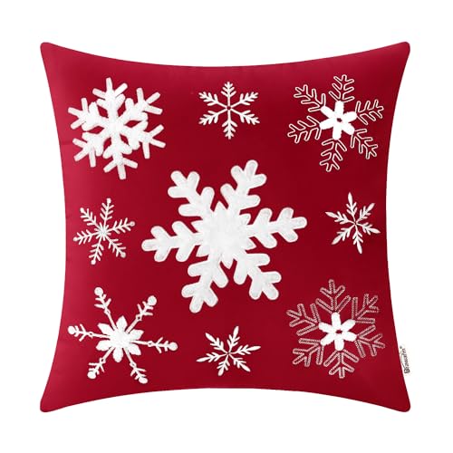 Christmas Red-snowflake