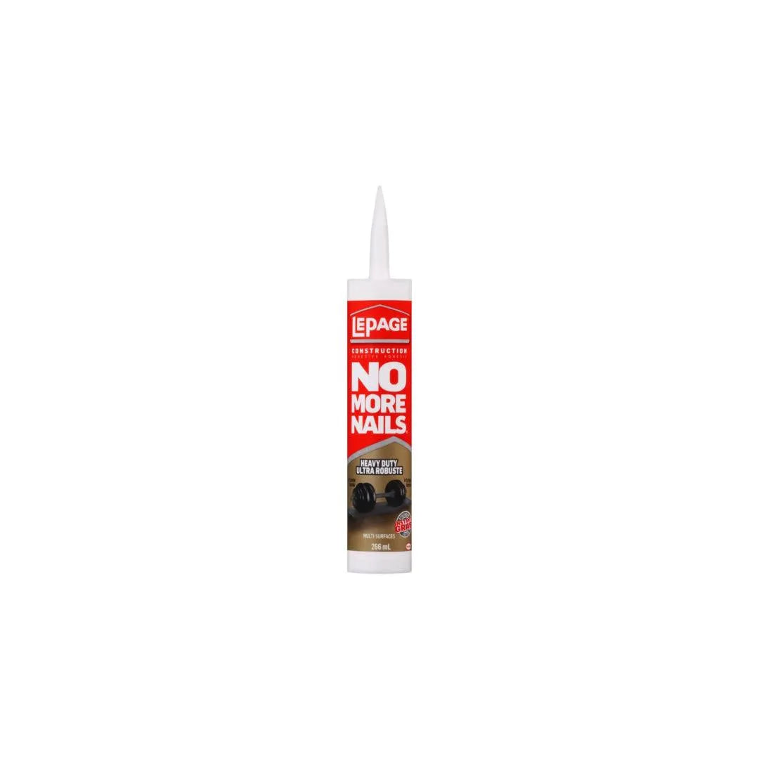 No More Nails Heavy Duty Construction Adhesive - Strong Bonding Glue for Wood, Metal, Concrete - Perfect for Home Repairs, DIY Projects & Professional Construction Work