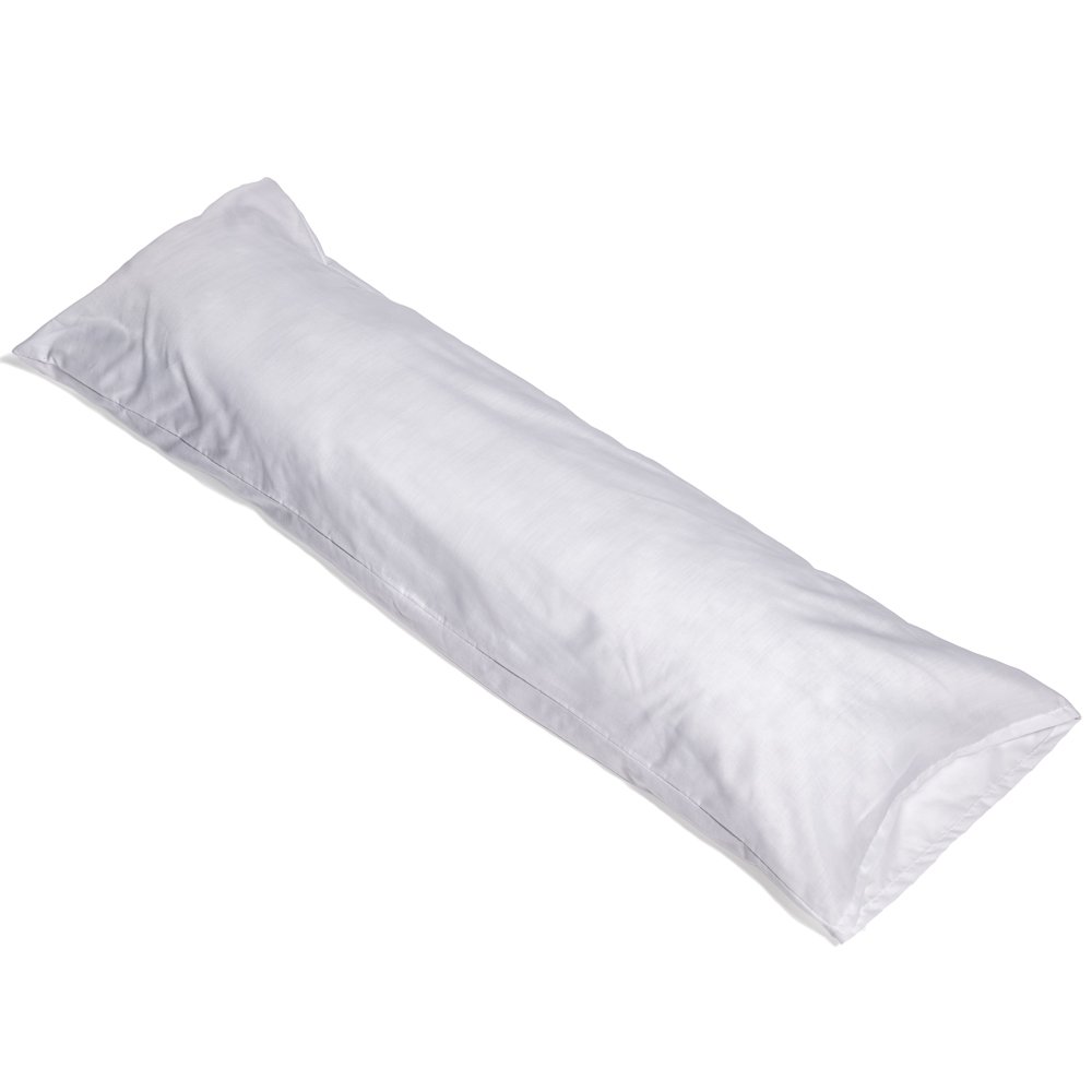 Hermell Body Pillow for Sleeping - Ultra Soft Support for Side Sleepers, Back Pain Relief, Pregnancy Comfort | Perfect for Home, Office & Travel Use
