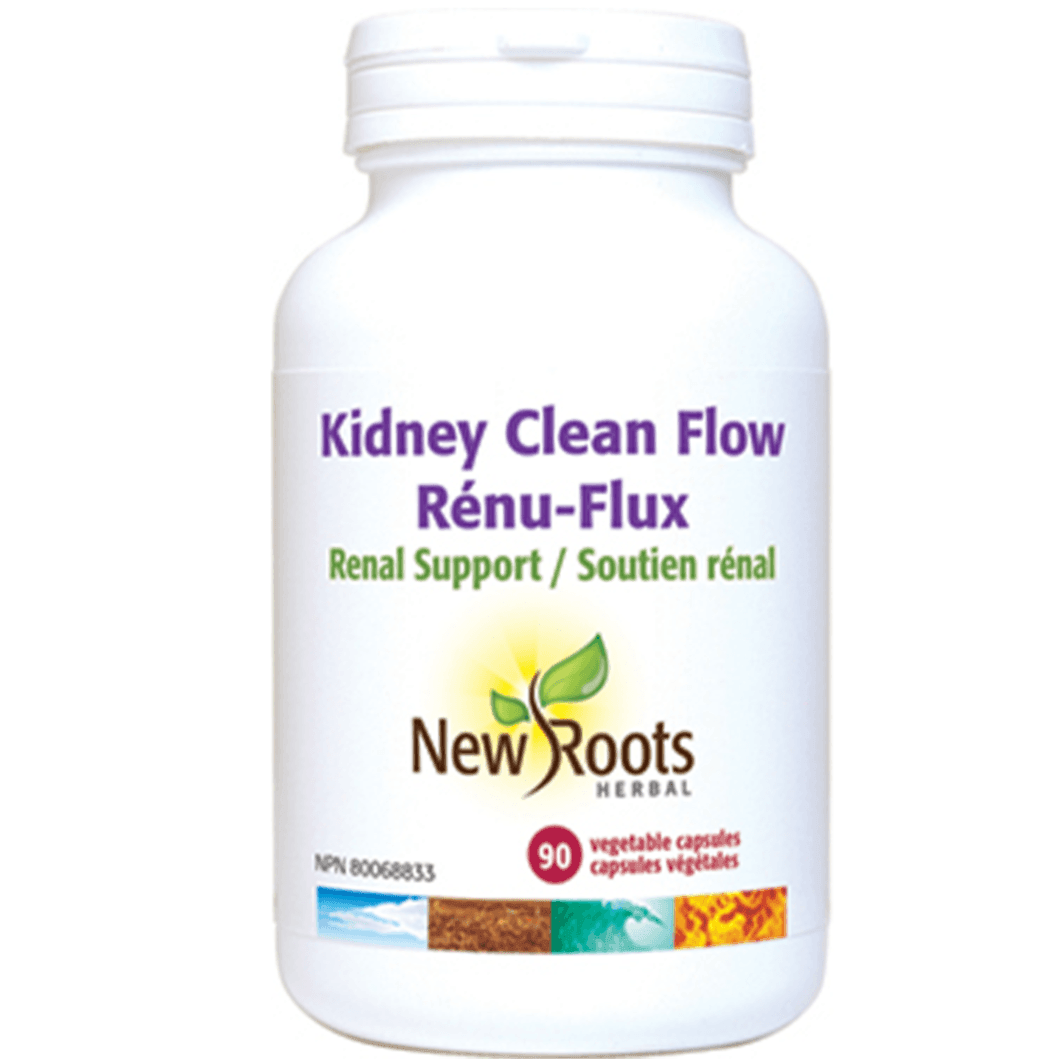 New Roots Kidney Clean Flow 90 Veggie Caps - Natural Kidney Support Supplement for Detox & Urinary Health | Supports Kidney Function & Cleansing | Ideal for Daily Wellness Routine & Detox Programs