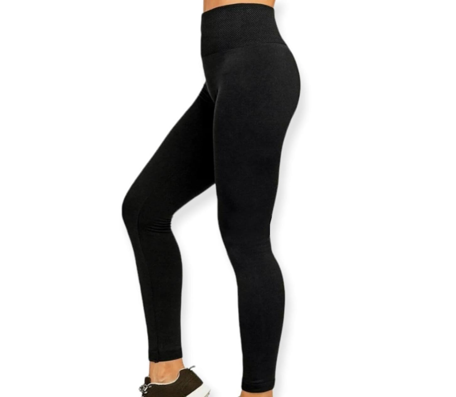Women's High Waist Fleece-Lined Thermal Leggings - Warm Winter Workout & Lounge Pants
