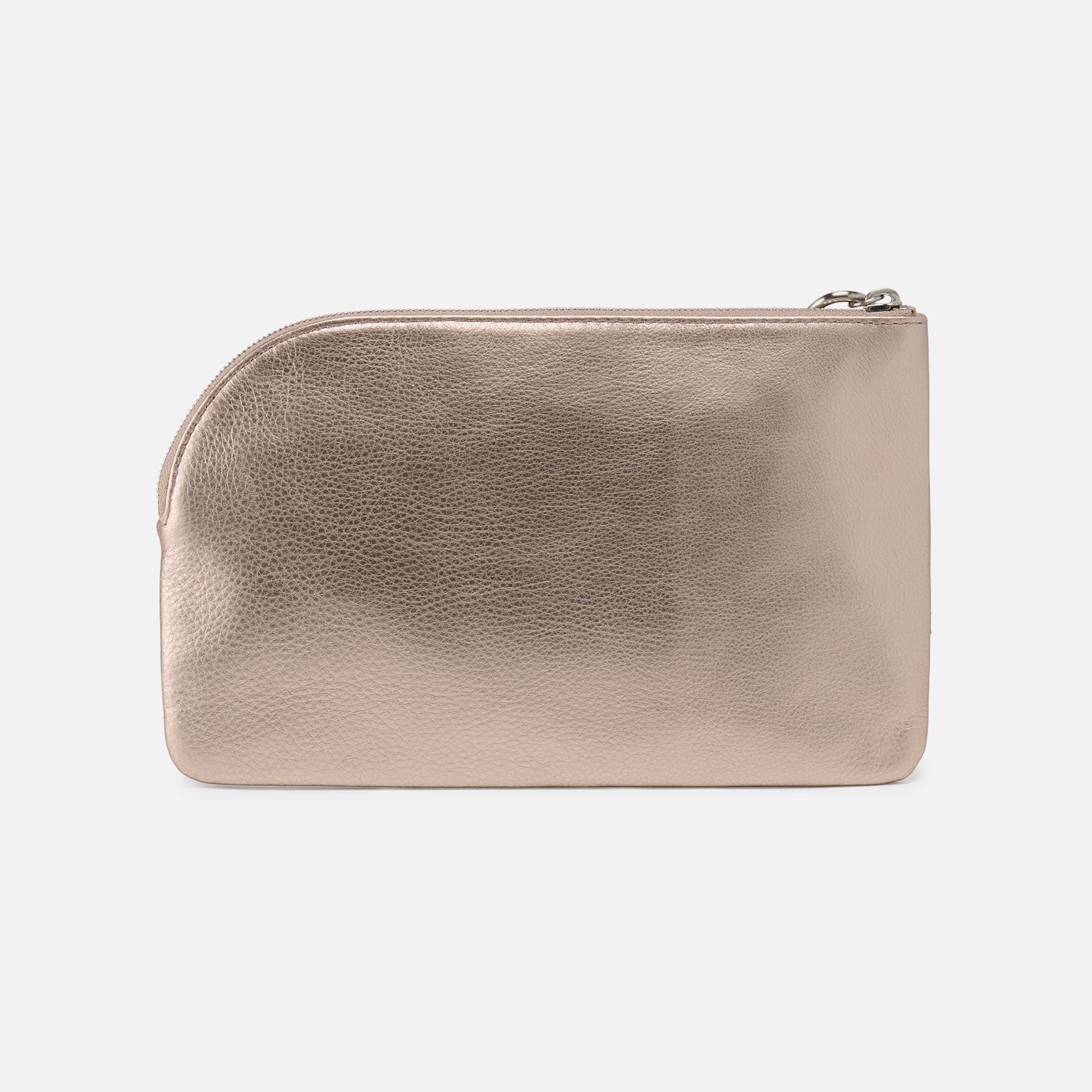 Stylish Tabby Wristlet in Metallic Leather - Cameo Quartz Color | Perfect for Evening Bags & Women's Fashion Accessories
