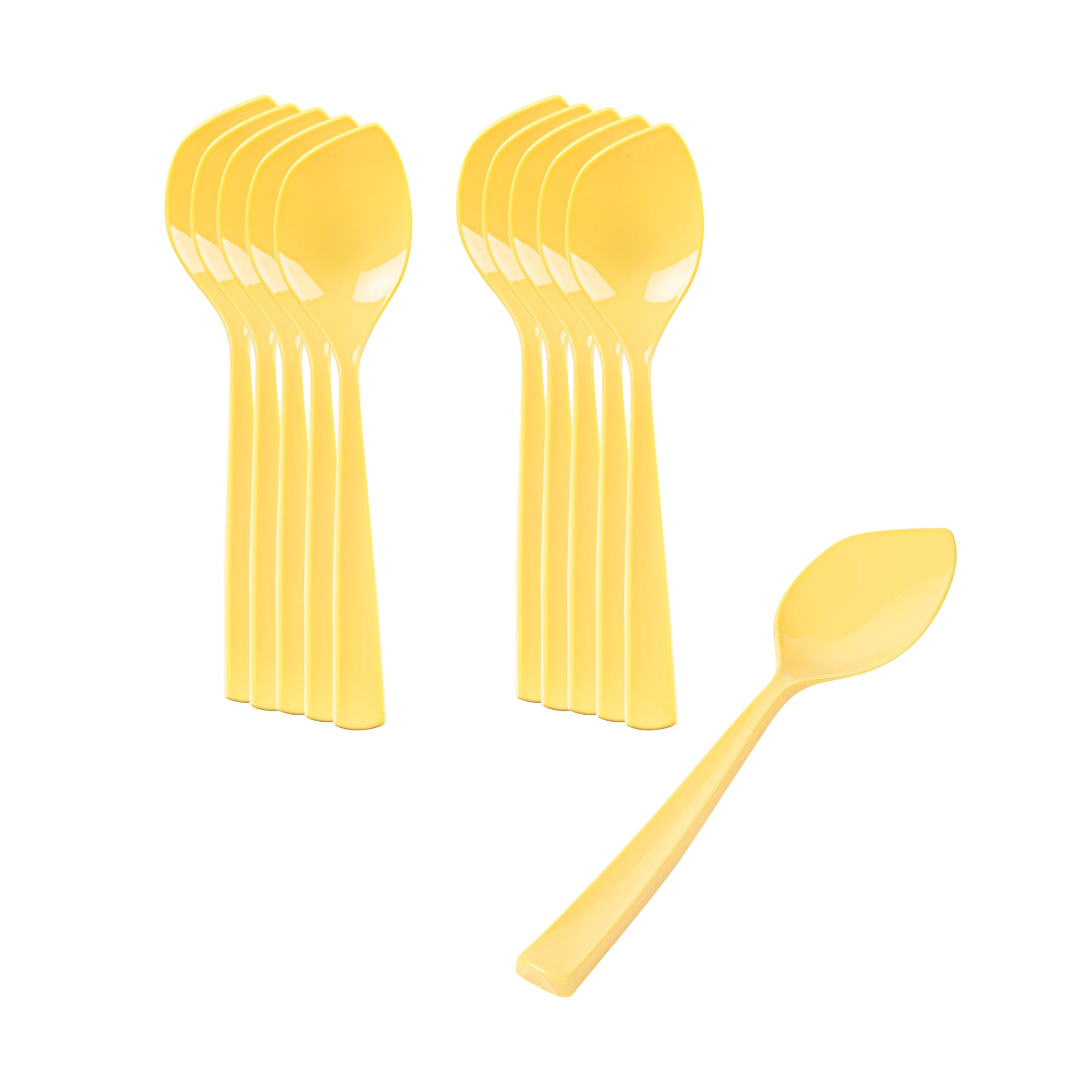 Baby Feeding Spoon - Soft BPA-Free Plastic Petal Design (4.5