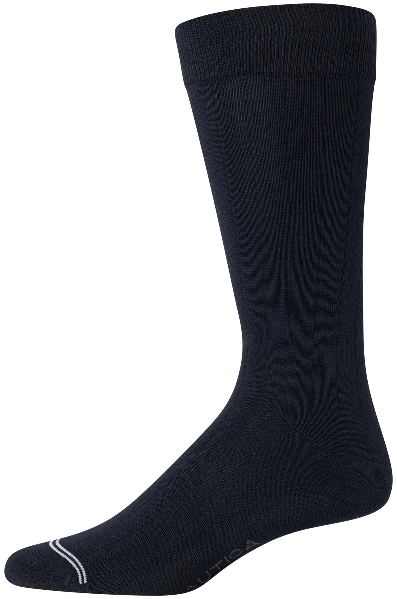 Nautica Men's Dress Socks 10-Pack - Classic Patterned Comfort Fit Crew Socks for Men (Sizes 6-12.5) - Perfect for Office, Business Casual & Everyday Wear